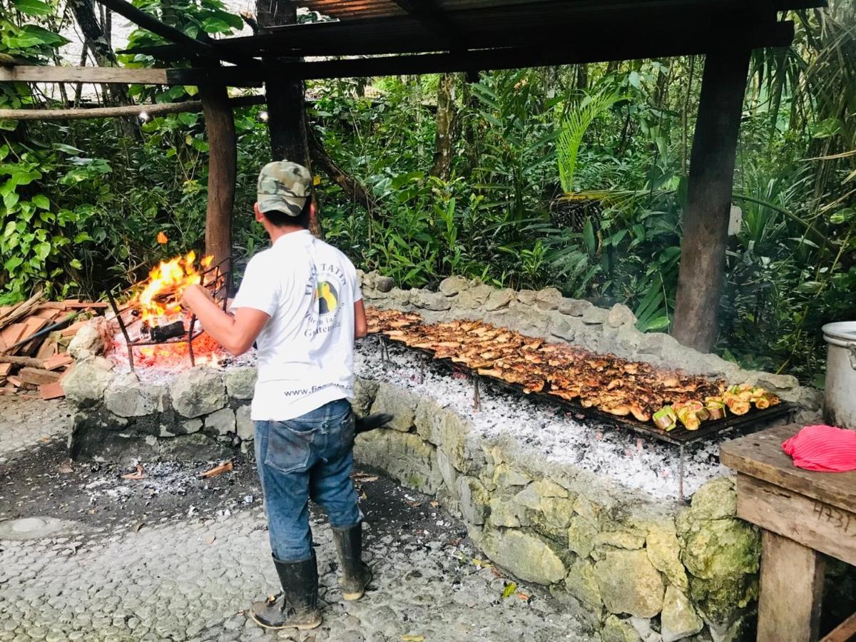 Finca Tatin Hotel Izabal Bagian luar foto